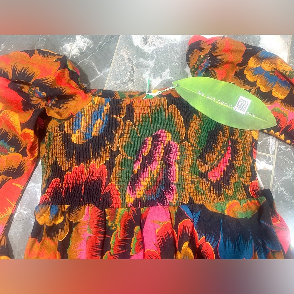 FARM Rio  Printed Midi Dress - Picture 5 of 9